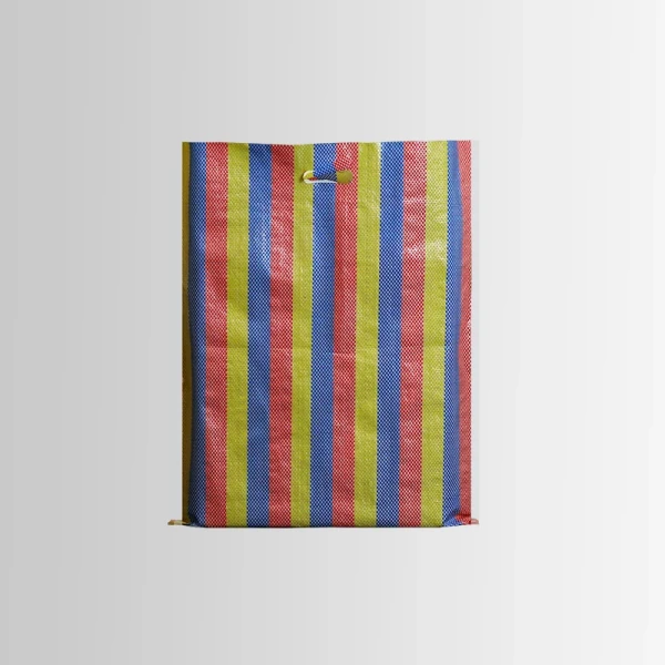 Colorful Striped PP Woven Bag factory